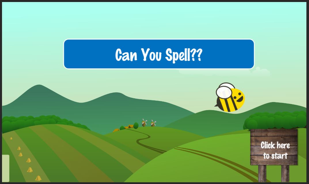 Link to e-learning project on how to spell
